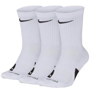 Nike Elite Everyday Crew socks, pk of 3, sz XL men